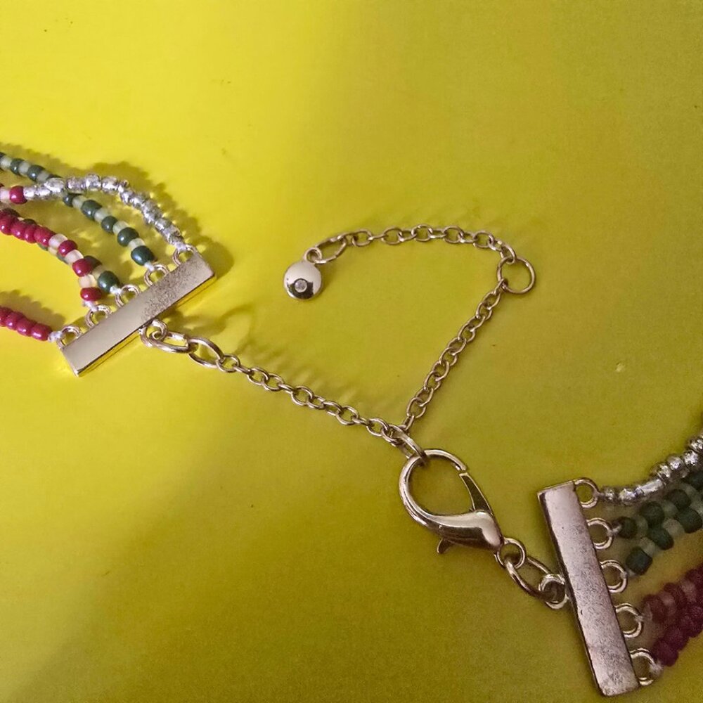 Torrid Multi-Layer Tassel Necklace - Picture 3 of 5
